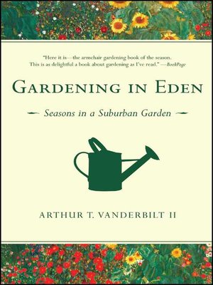 cover image of Gardening in Eden